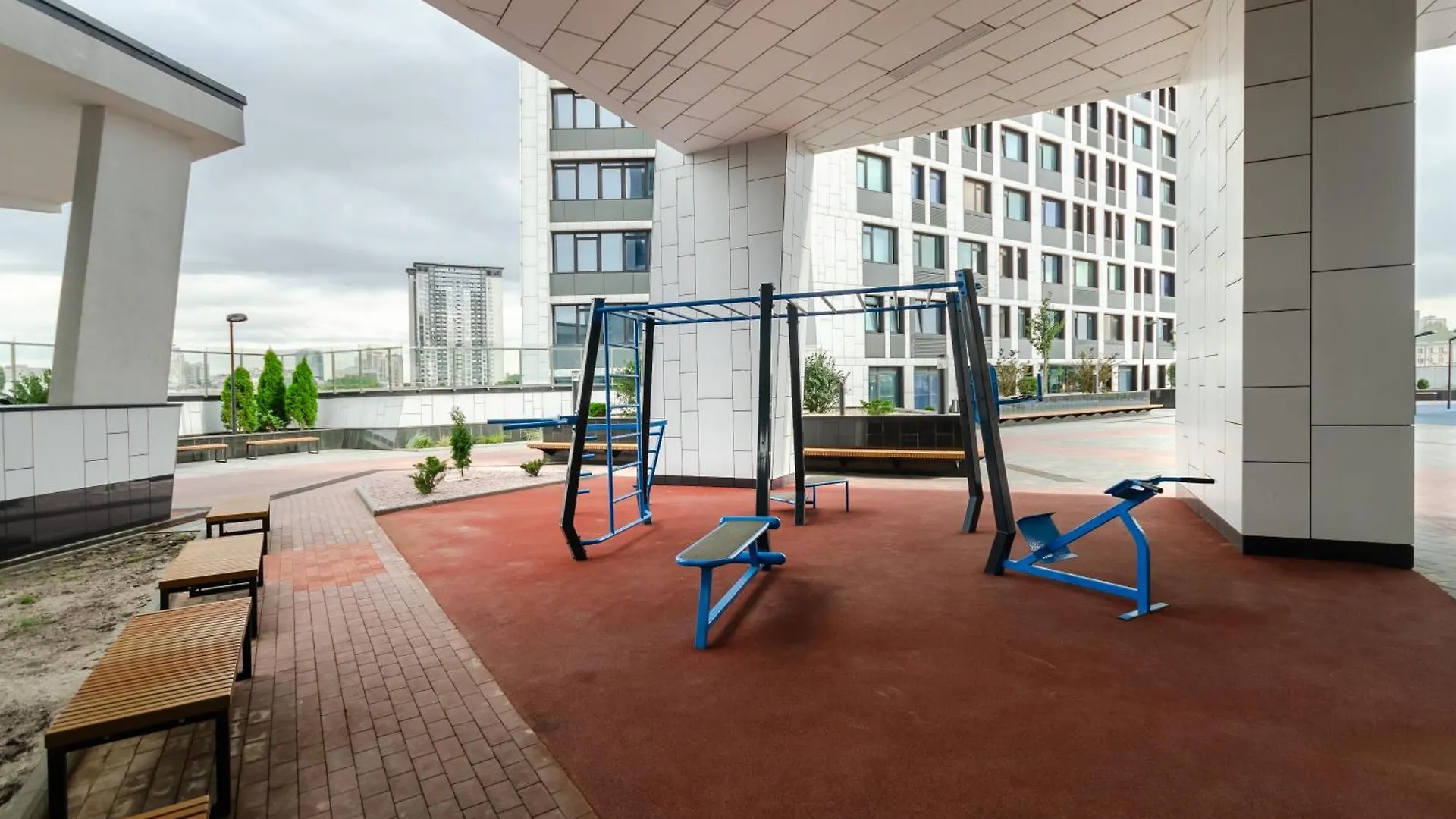 Petrovdom Apartments 24-280В In Rc Manhattan, Beresteiskyi 11 基輔 乌克兰